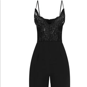 Navy blue jumpsuit